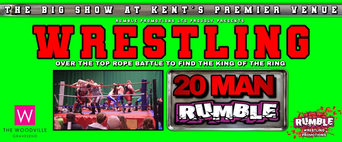 Rumble Wrestling annaul 20 man Rumble at Gravesend